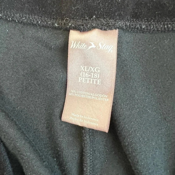 Black velvet leggings - Picture 5 of 5